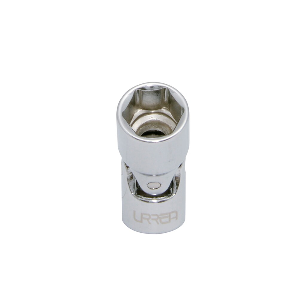 URREA 4806M 1/4" Drive Chrome Universal Flex Socket 6 Point 6 mm