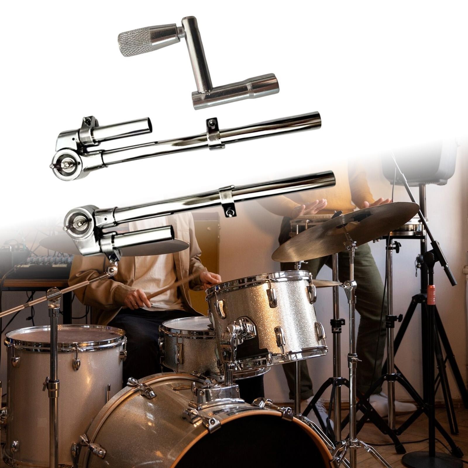 2x Tom Drum Mount Brackets Musical Instrument Accessories Display Stand Holders