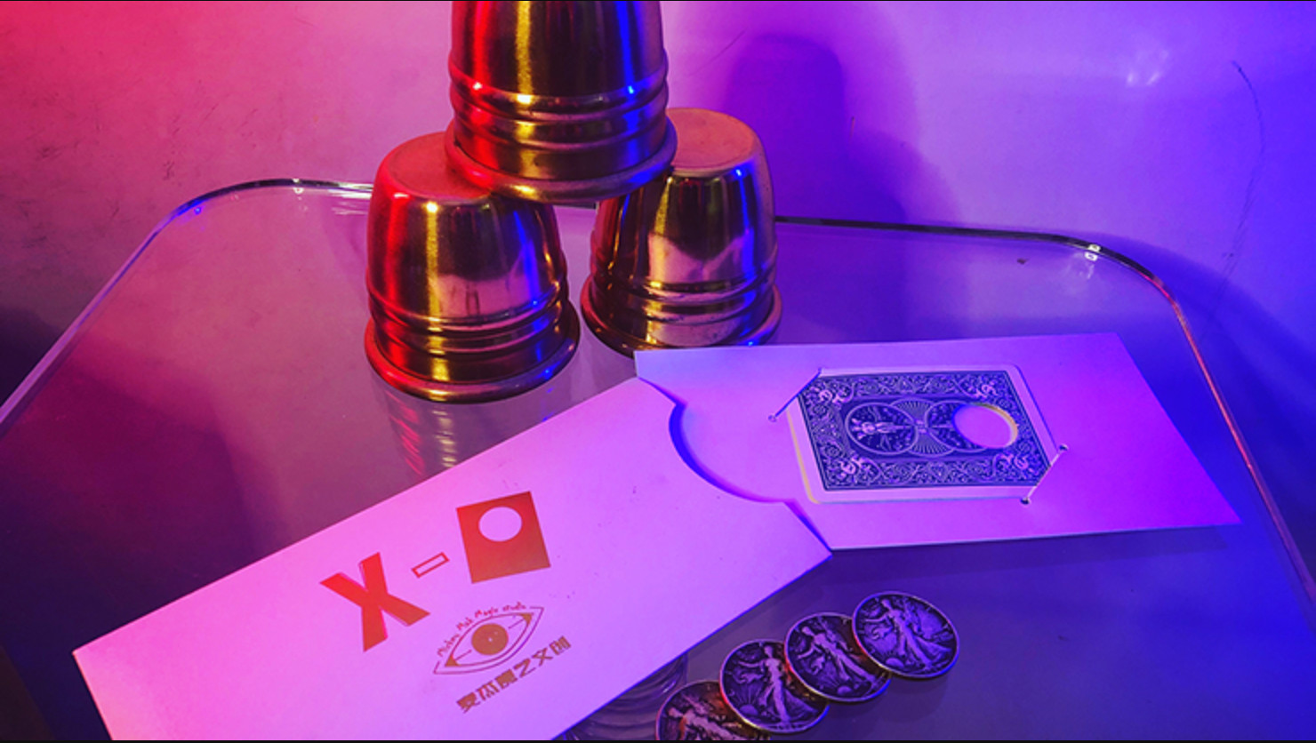 X BLACK HOLE BLUE (Gimmicks and Online Instructions) by Kingsley Xu