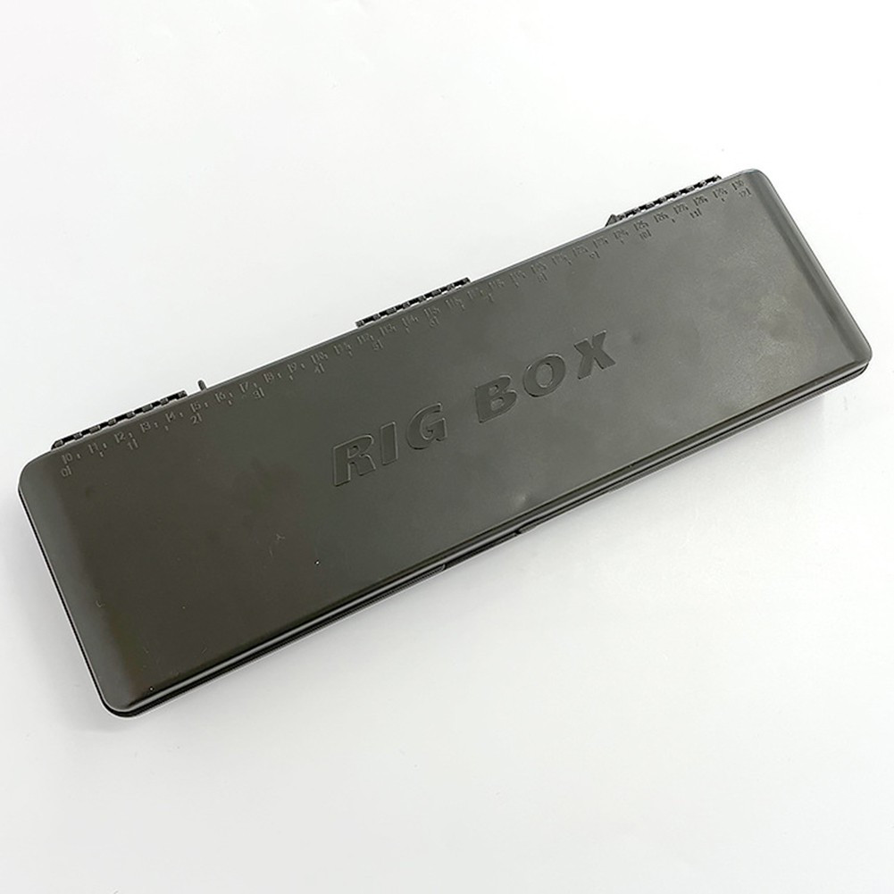 2023 New 1pc Fishing Line Box Cable Box 34.5*11*3.5cm About 379g Dark Army Green