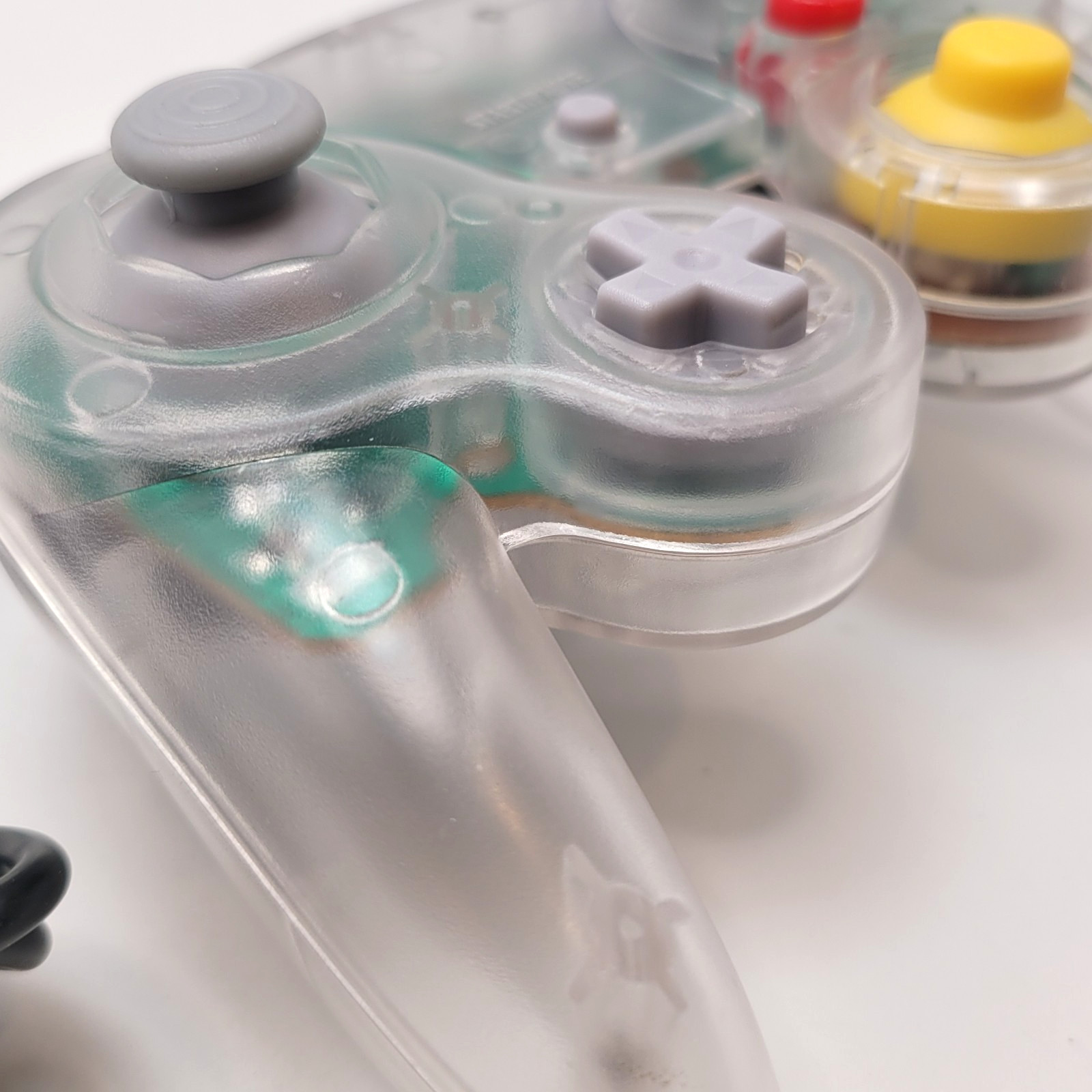 Nintendo GameCube Controller Game Pad For NGC - Wii Console - Clear
