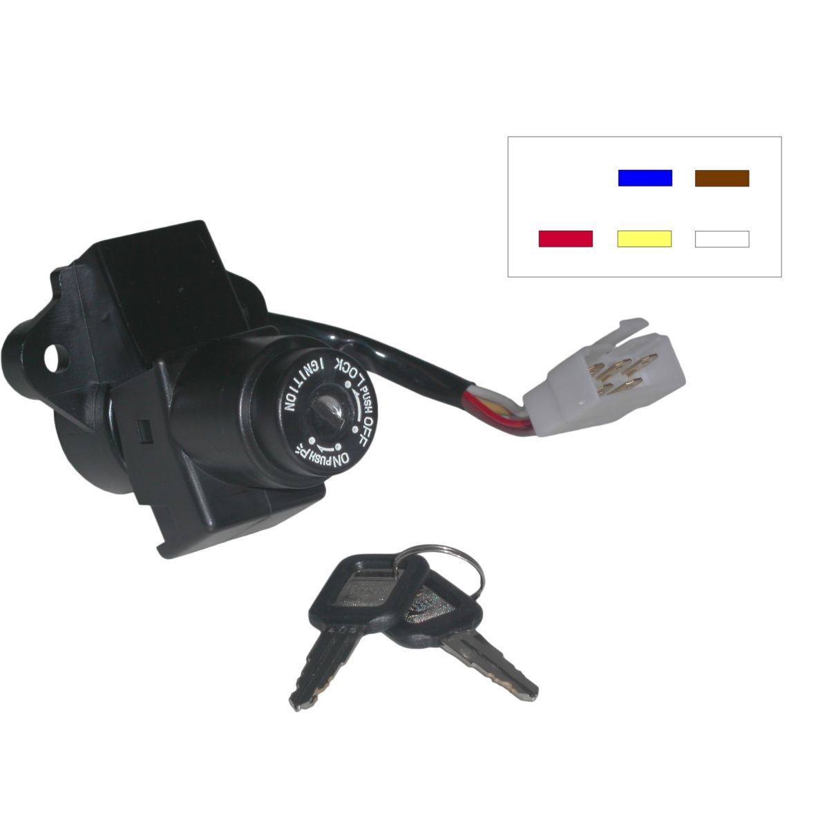 Ignition Switch for 2002 Kawasaki ZR-7S (ZR750H2)