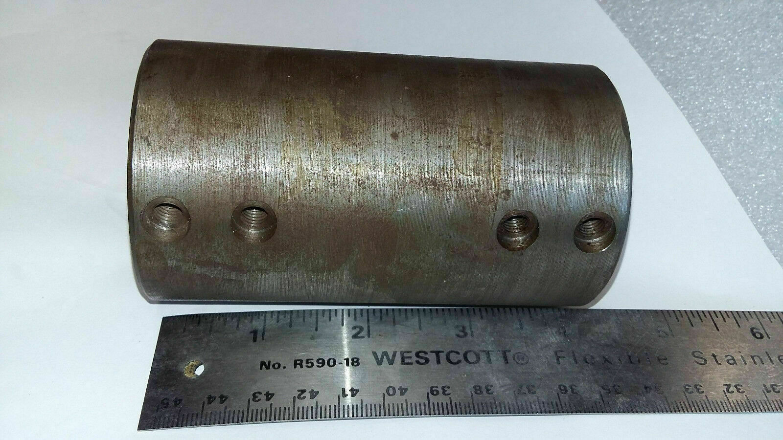 4-Set Screw Rigid Coupling #20004074 Steel