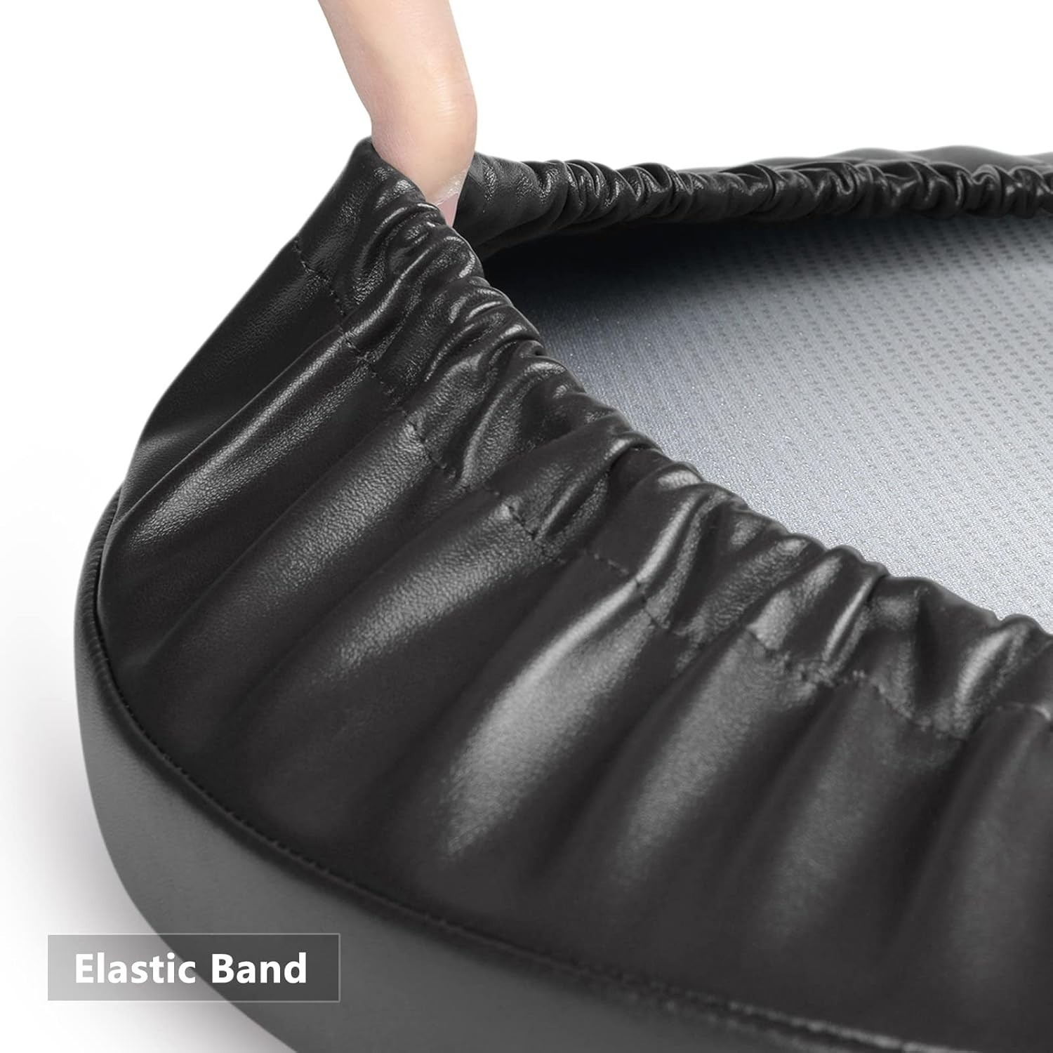 "Bar Stool Cushion round Foam Padded Seat Cushions Waterproof Leather Bar Stool