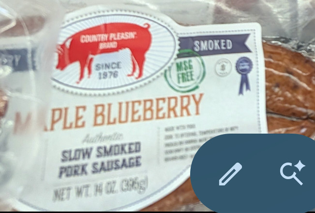 Country Pleasin' Maple Blueberry Sausage 14 Oz (4 Pack)