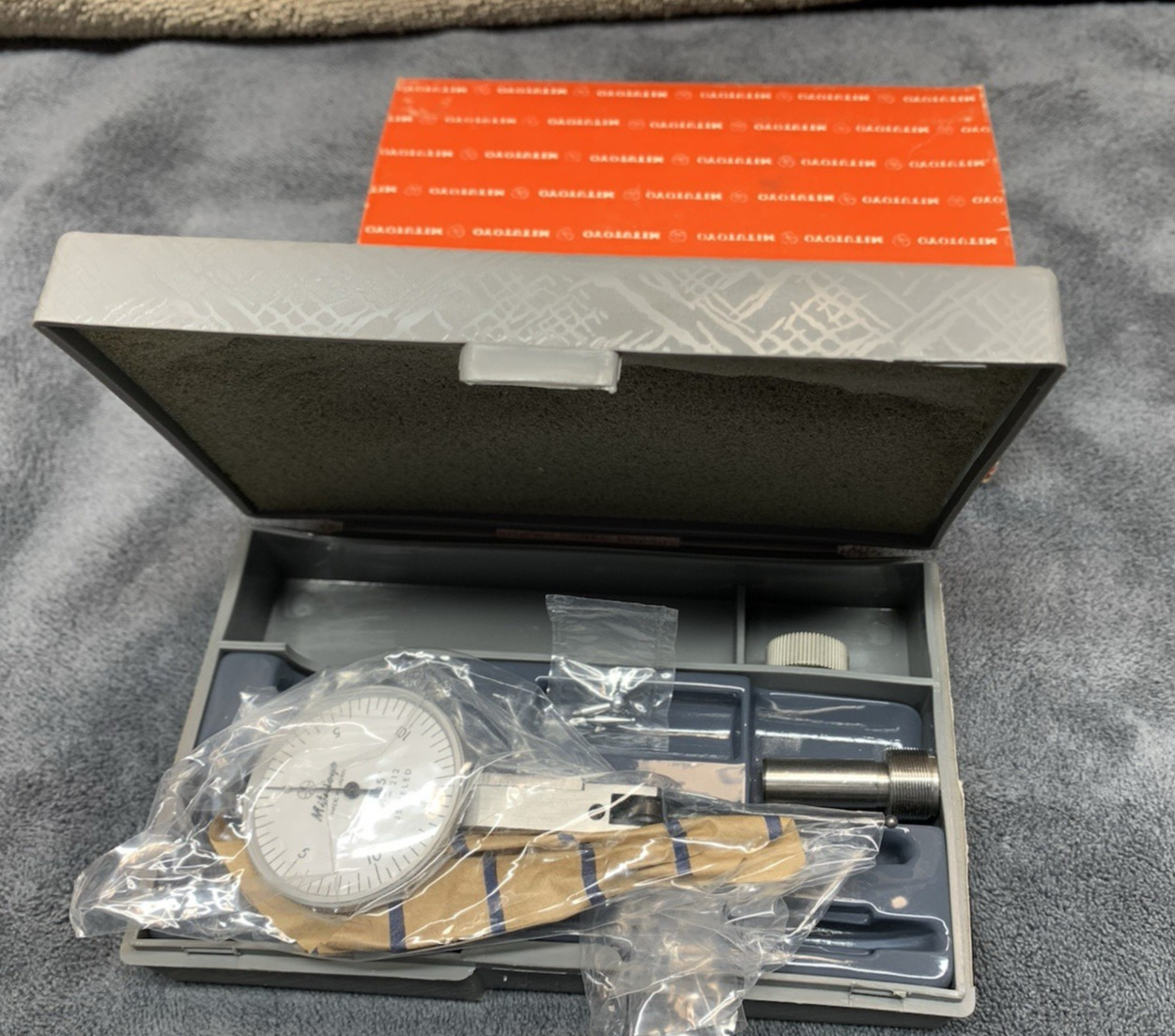 Machinist Tools: Mitutoyo Dial Test Indicator (NOS) 513-212 /.0005 Grad
