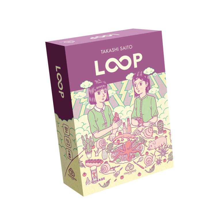 Loop board game card hand Climbing Twist korean ver.