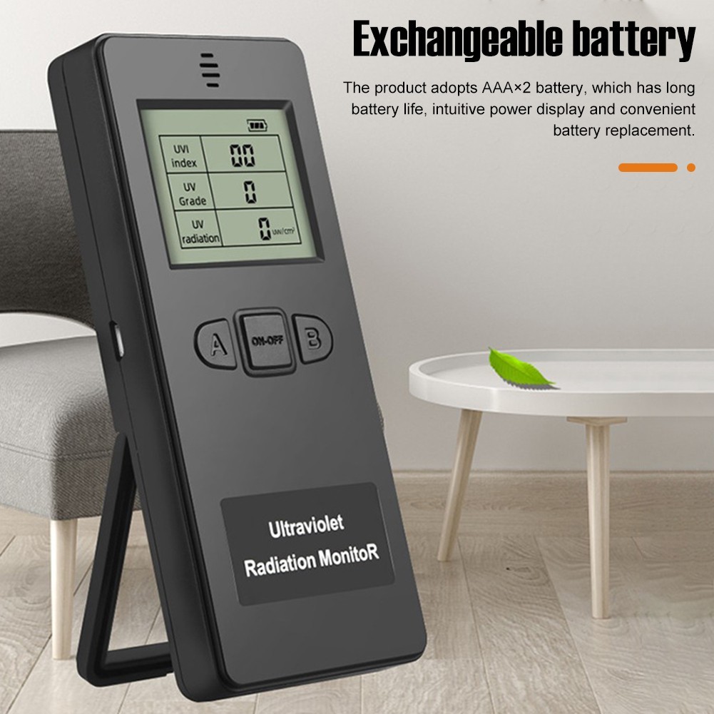 Sunlight Ultraviolet Radiation Detector LCD Digital Display UVI Meter Radiometer