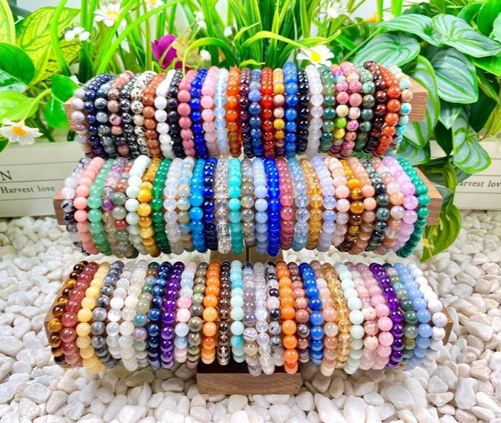 Wholesale Natural Crystal Bracelet 8mm High Quality Gemstone Bracelet Women Men