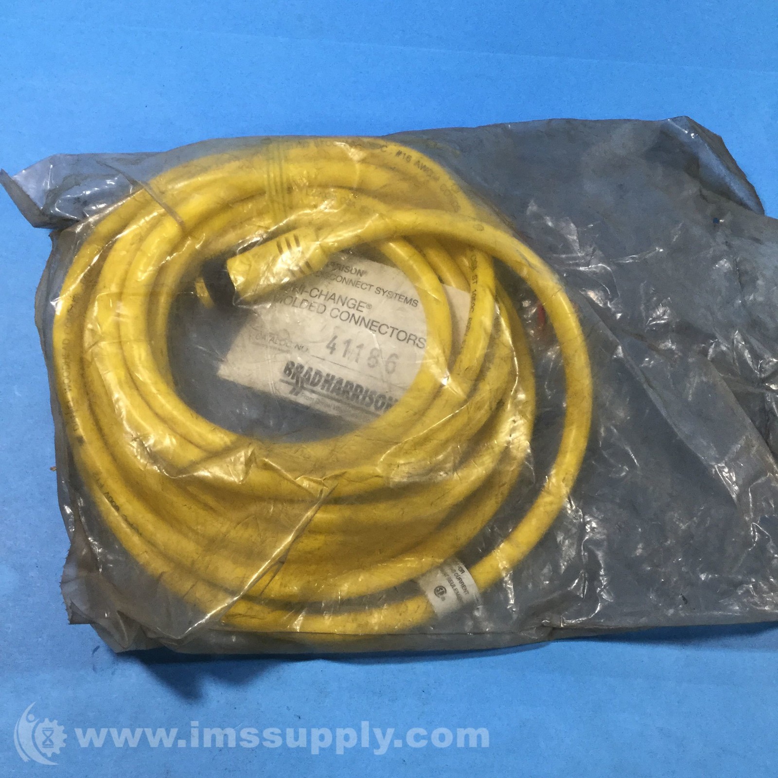 Brad Harrison 41186 4-Pin Mini-Change Cordset FNFP