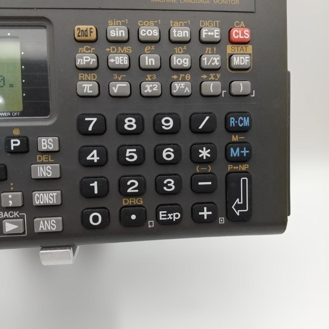 Sharp PC-G801 Pocket Computer Calculator CASL Tested Working Japan