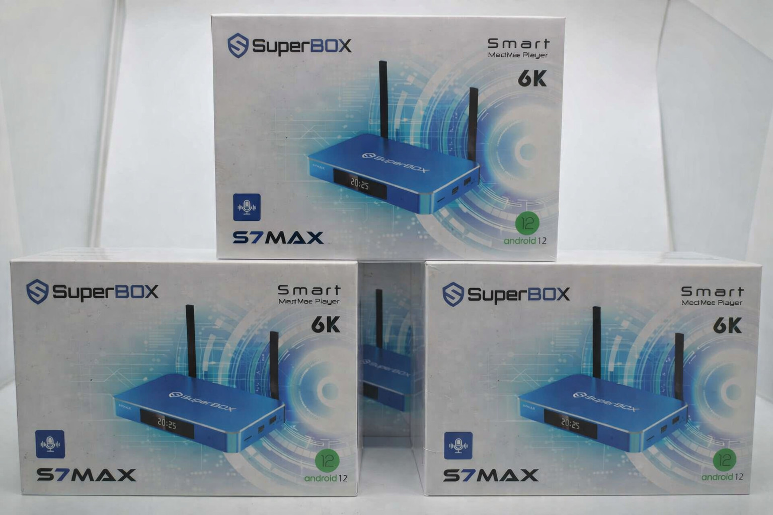 SuperBox S7 MAX 4K/6K Streaming Box WiFi6 Voice Remote + Same Day Shipping