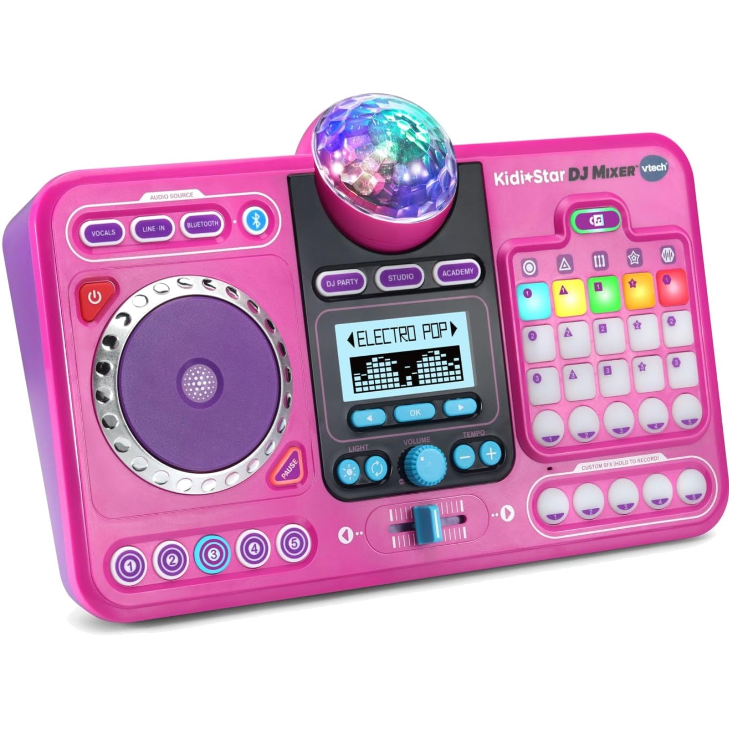 Entertainment Mixer for Kids, Battery Powered with Multiple Connectivity Options