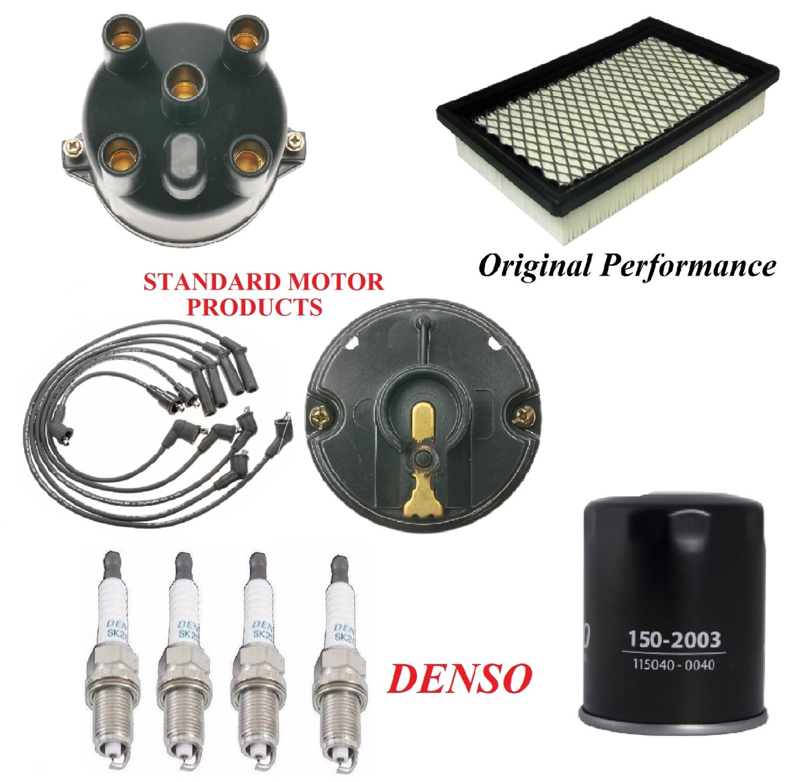 Tune Up Kit Filters Wire Spark Plugs For CHRYSLER TOWN & COUNTRY L4; 2.6L 82-85