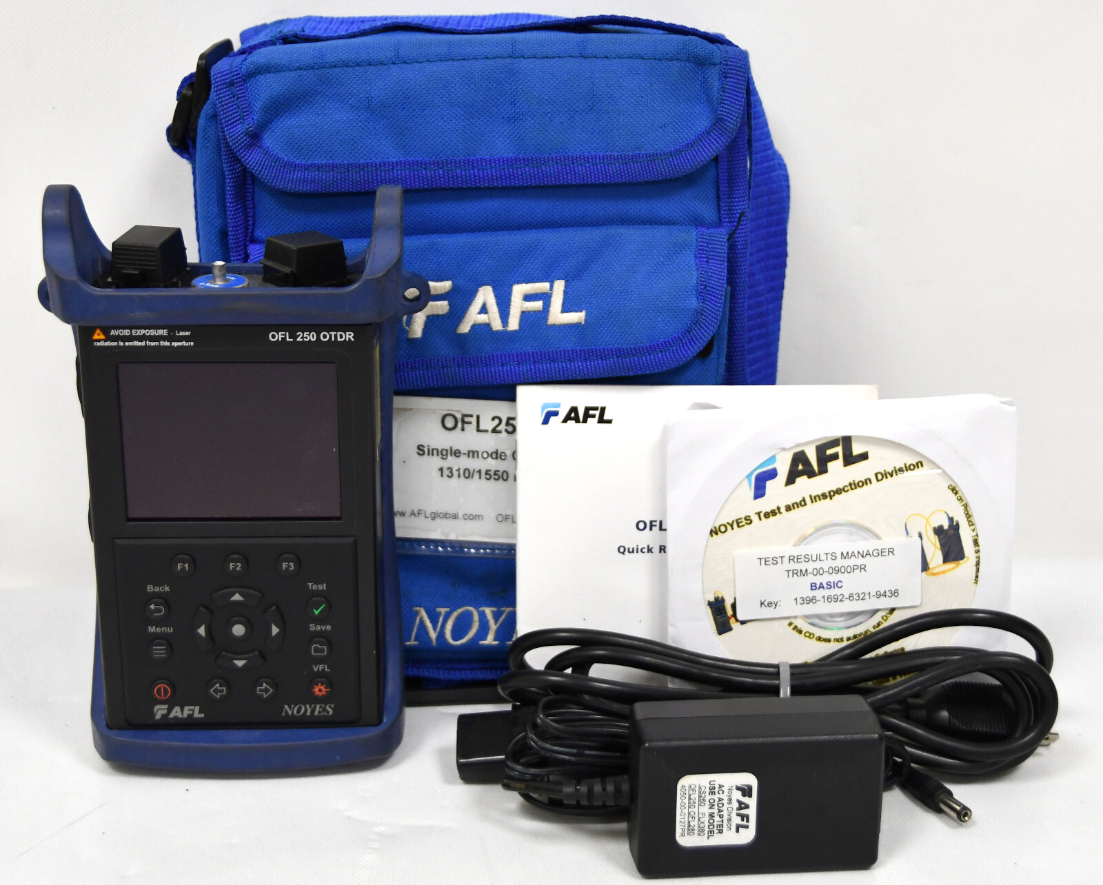 Noyes AFL OFL 250 Fiber OTDR VFL OPM OLS SM 1310nm/1550nm OFL250B 250..