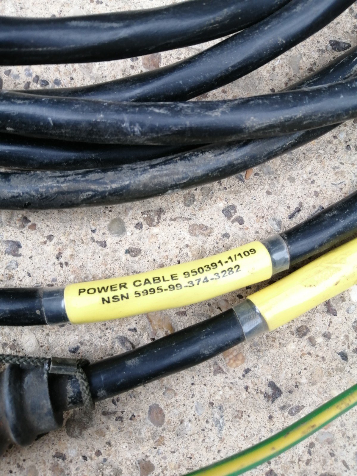 Bowman Tactical Communications System British Army Surplus Cable Assembly