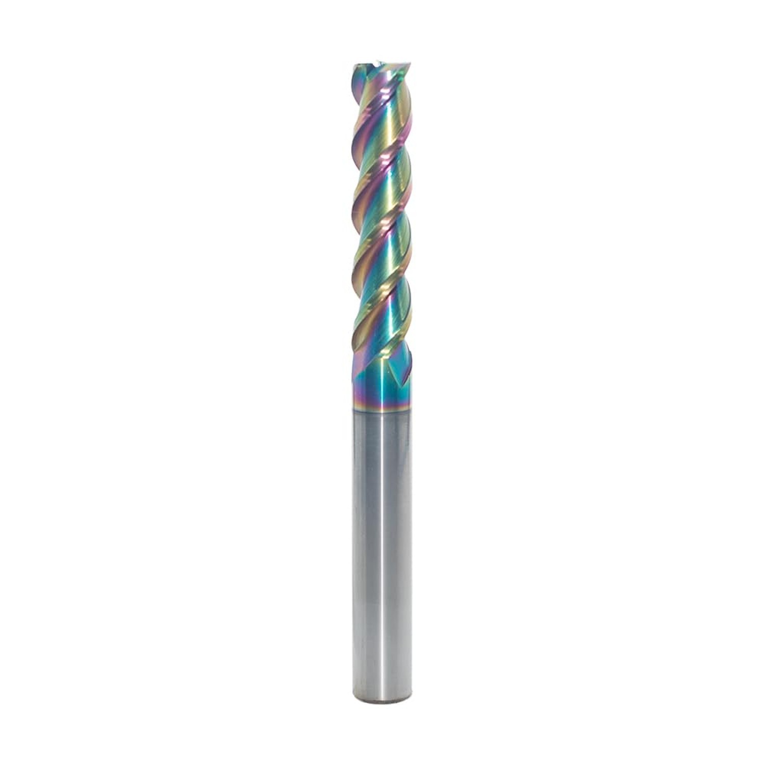10mm Extra Long Carbide Square End Mill for Aluminum & Copper Applications, 3...