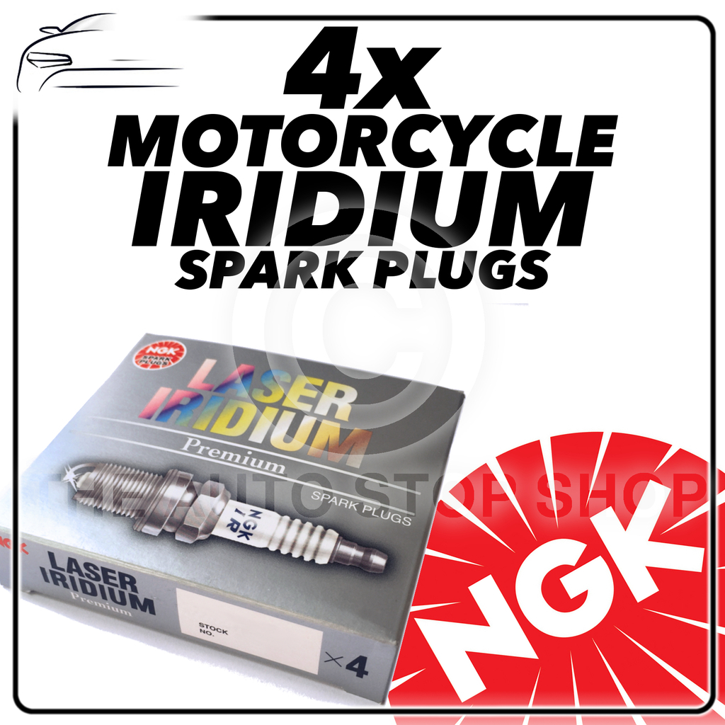 4x NGK Spark Plugs for HONDA 1000cc CBR1000RR Fireblade 04->07 No.5766