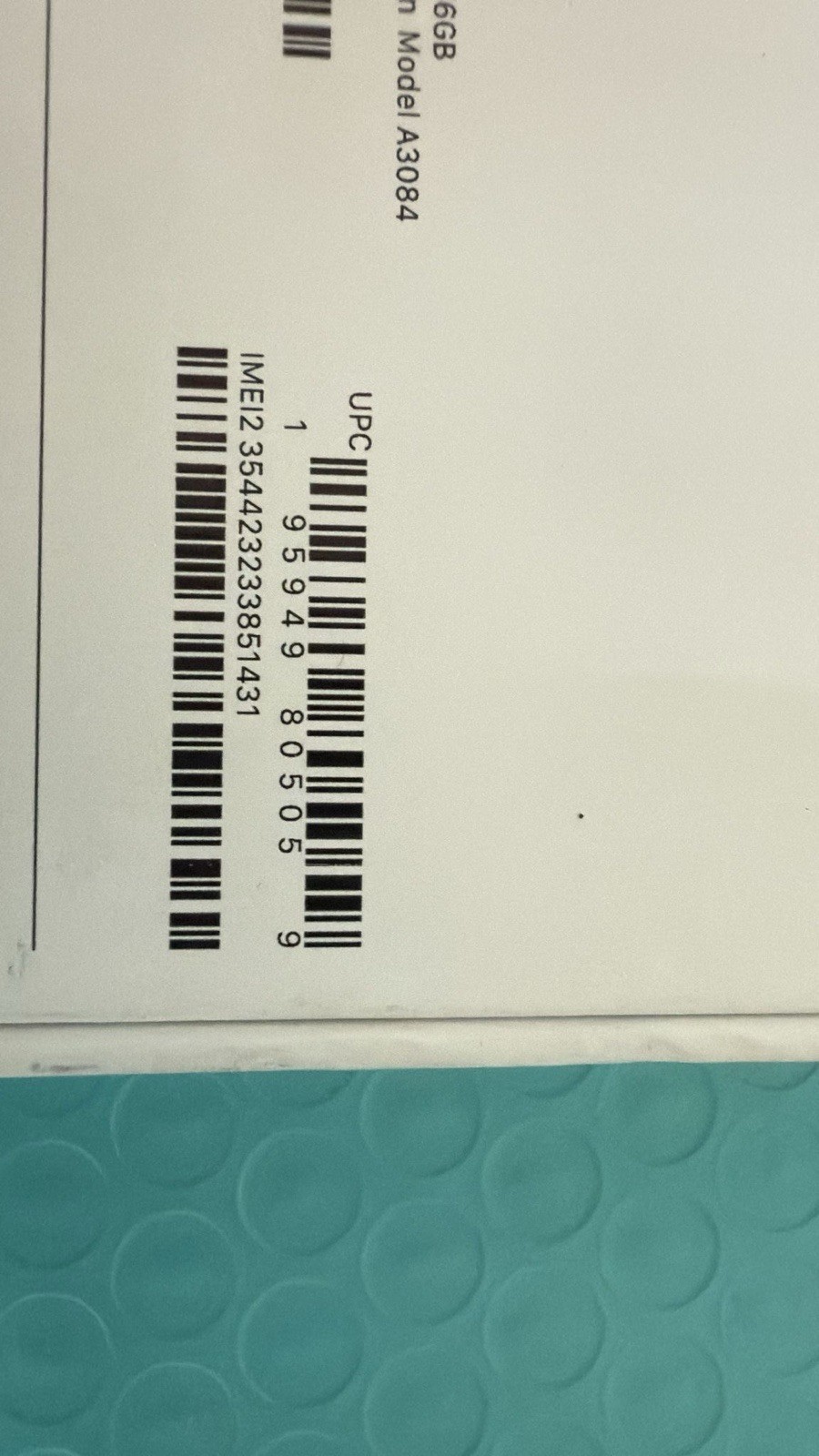 Original Apple Empty Box With Manual For iPhone 16 Pro Max White Titanium