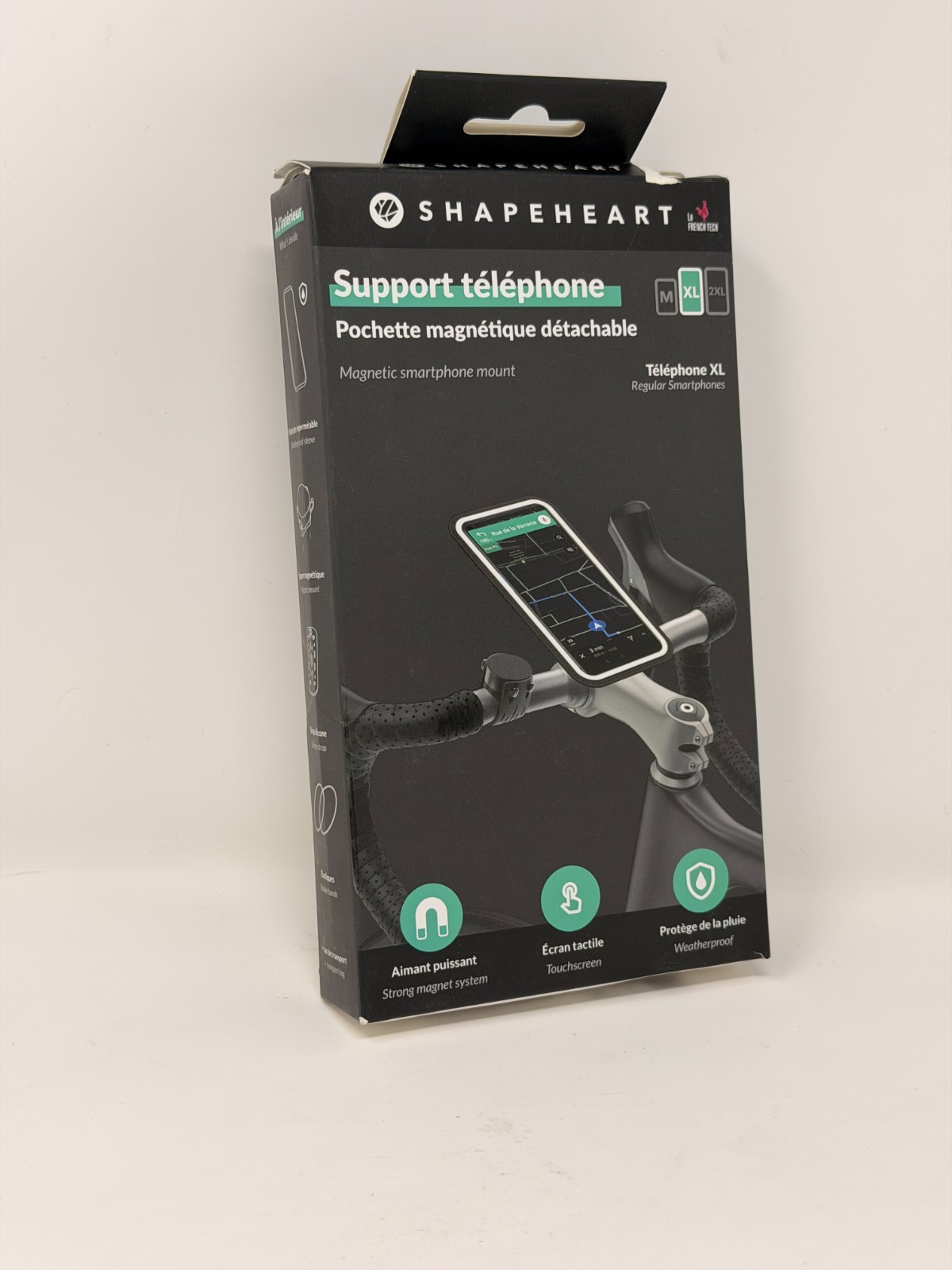 NEW Shapeheart Magnetic Phone Holder Universal For Bike Size XL (Regular Phone)