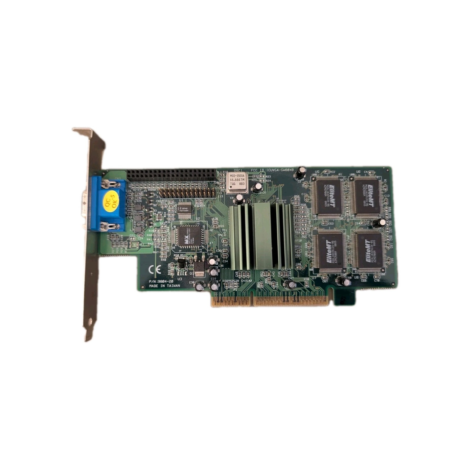 Gainward 9804-20 ICUVGA-GW804B AGP VGA Video Card