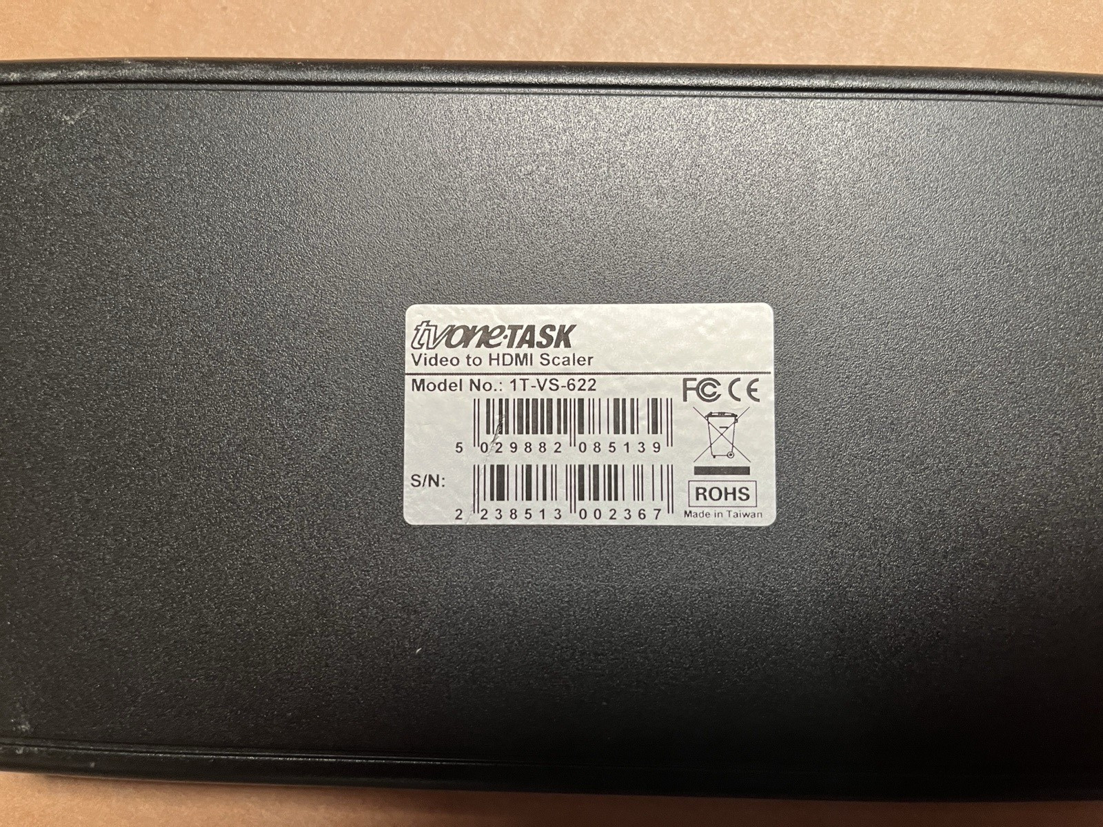 tvONE 1T-VS-622 HDMI to HDMI Scaler (Untested)