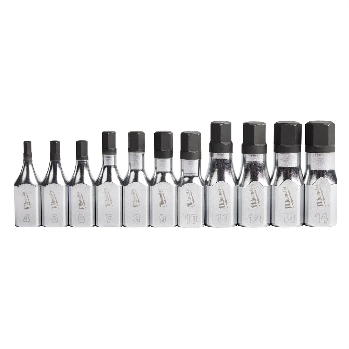 Milwaukee Tool 11pc 3/8" Drive Hex Bit Socket Set - Metric