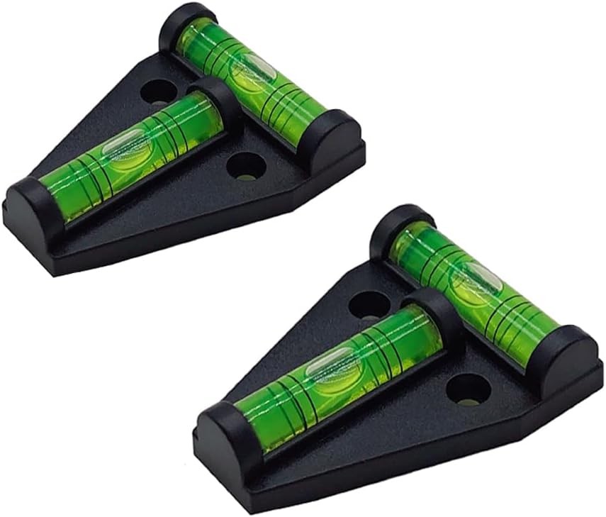 2pcs RV Levelers, Magnetic T Type Precision Leveling Bubble Leveler, RV Exterior