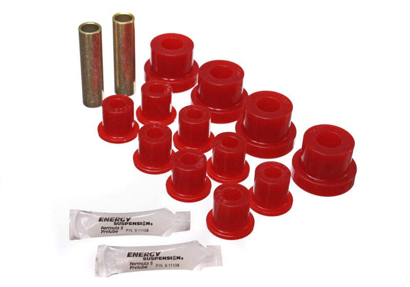 Energy Suspension 2.2102R Cj Frt Sprg Bush - Red