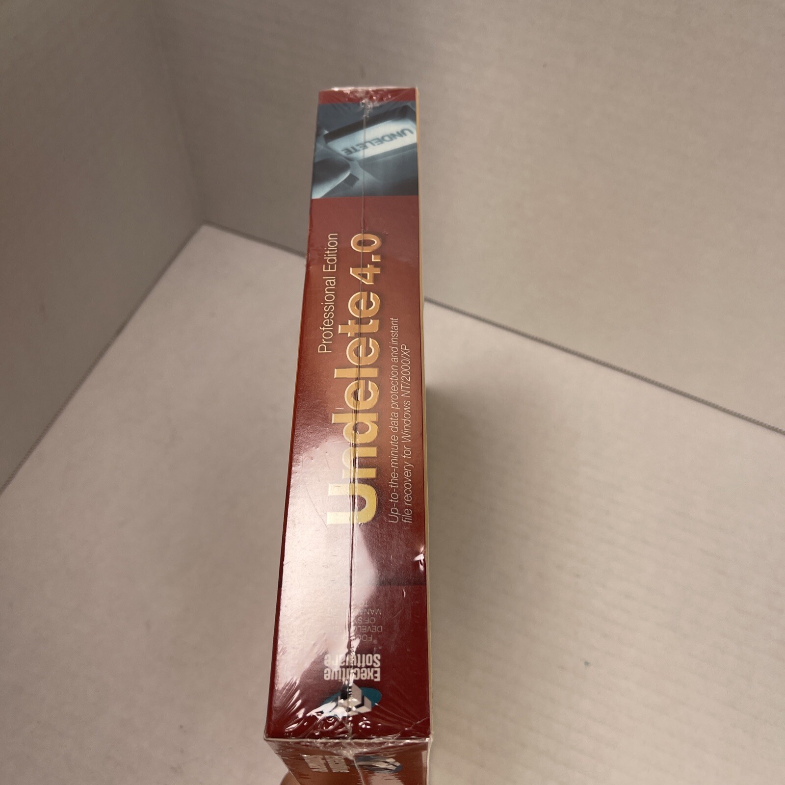 NEW SEALED Undelete 4.0 Professional Edition Executive Software 2003 Windows