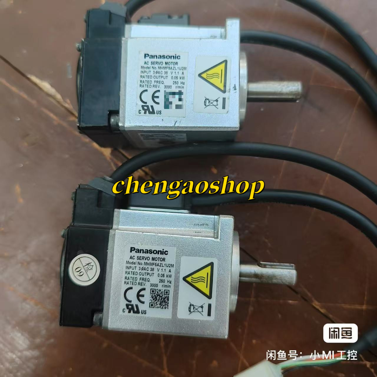 1PC USED MHMF5AZL1U2M servo motor #L9946Y LZ