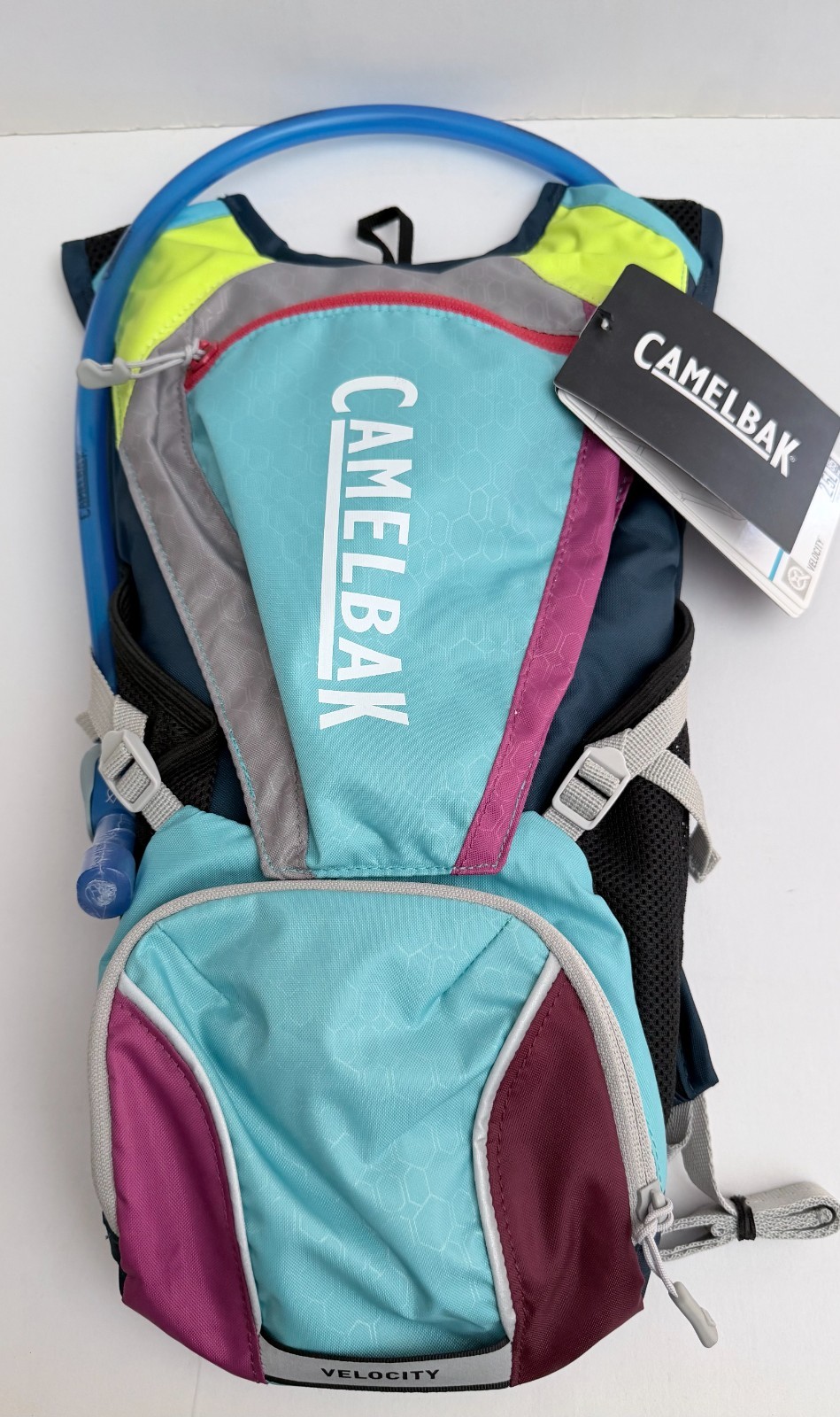 Camelbak Velocity 2.5L 85oz. Hydration Pack Black Multi-Color