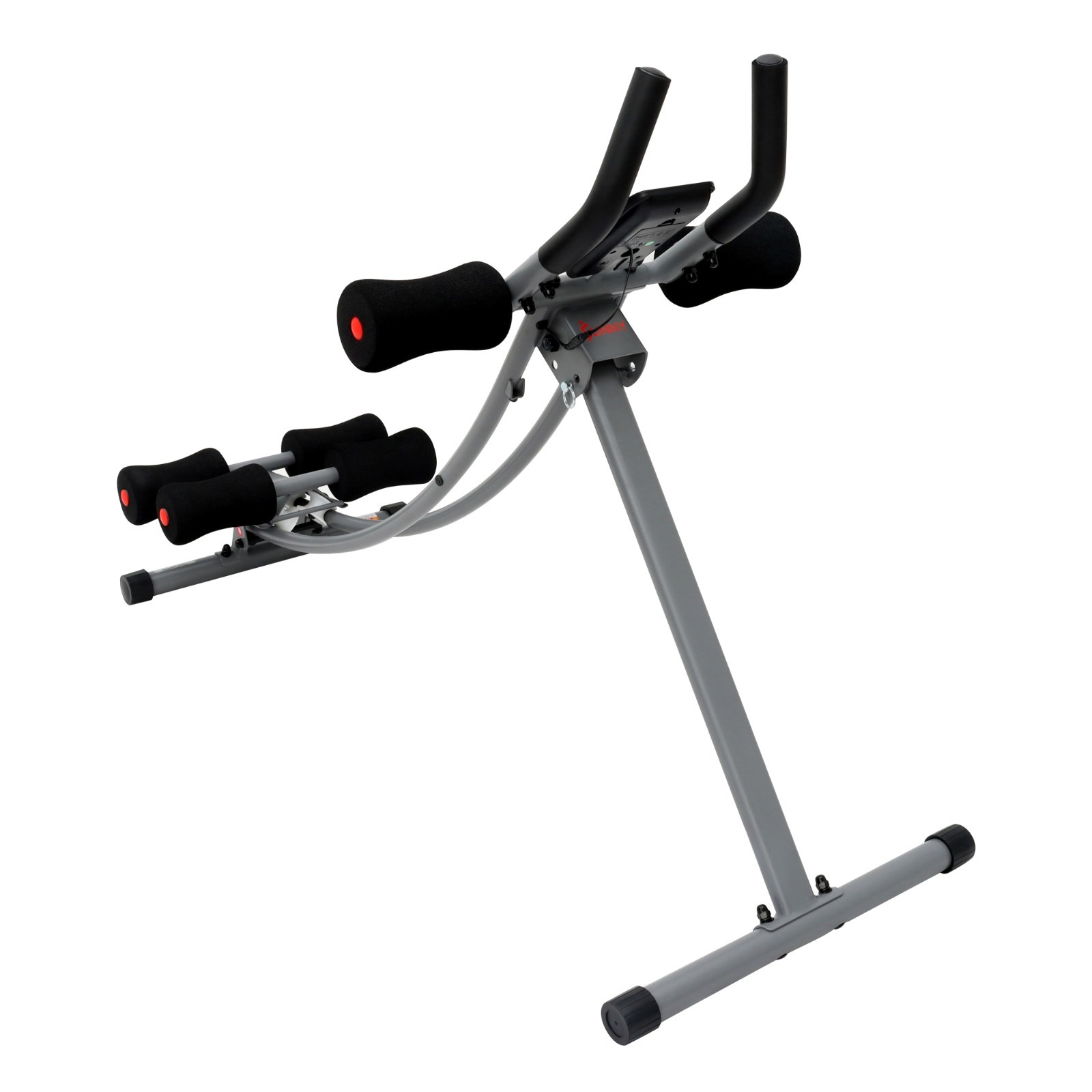 Ab Abdominal Exercise Machine Roller Waist Trainer with Elbow Support Foldable