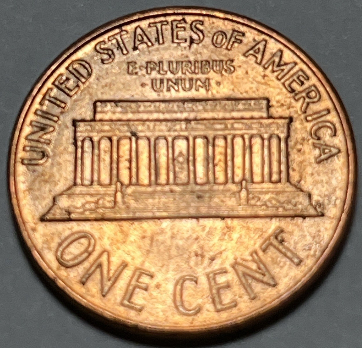 1963 D Penny Errors Strike Through Grease From Original Uncirculated Roll #2