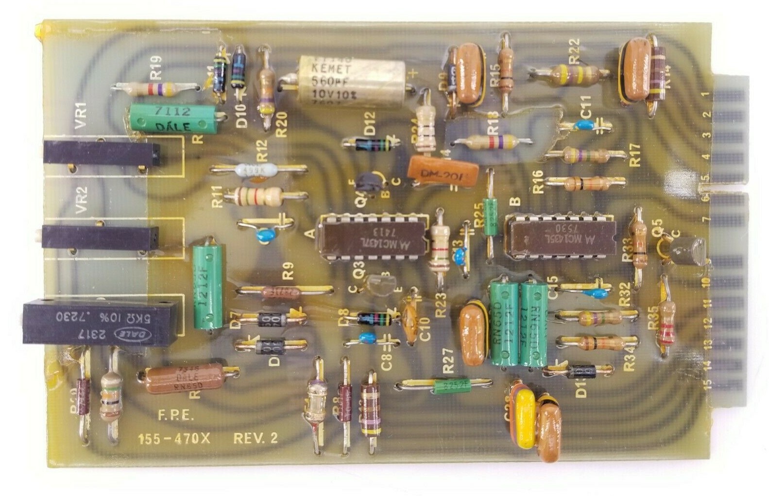 FPE 155-470X Rev. 2, Pcb Circuit Board