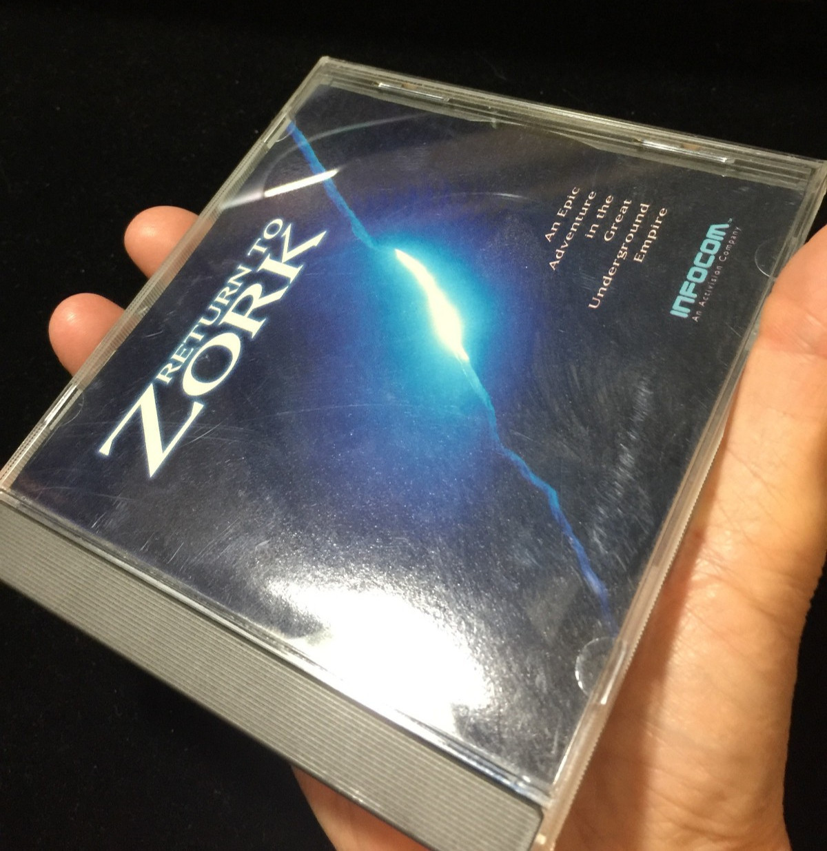 Return to Zork PC Game CD-ROM Disc. DOS. (Infocom, 1993)