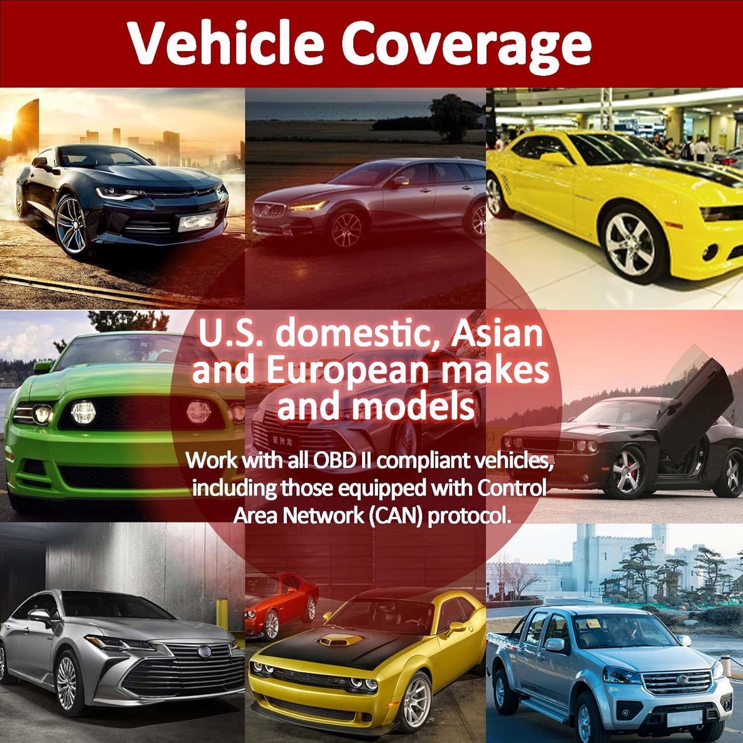 Autel Autolink AL329 OBD2 CAN OBDII Auto Car Code Reader Diagnostic Scanner Tool