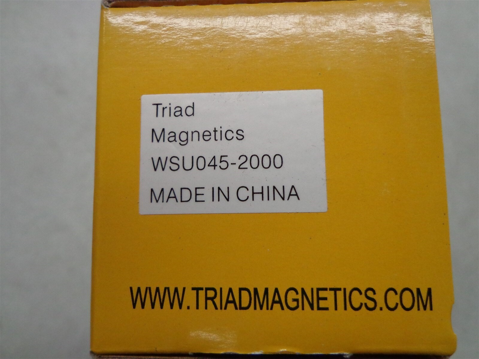 Triad Magnetics WSU045-2000 4.5v 2.0A A/C adapter
