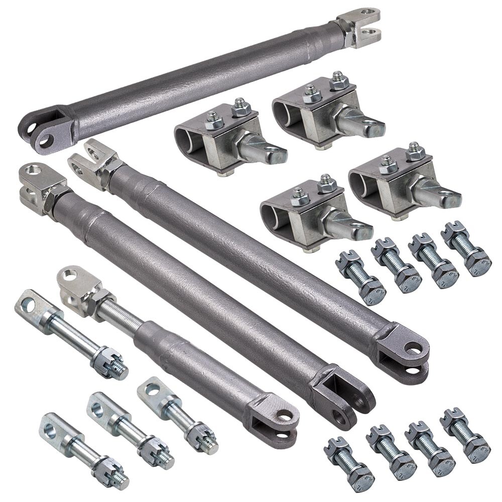Sidecar Installation Kit U-Clamp Frame Mounts & I-Bolt Frame Mounts & Struts Kit
