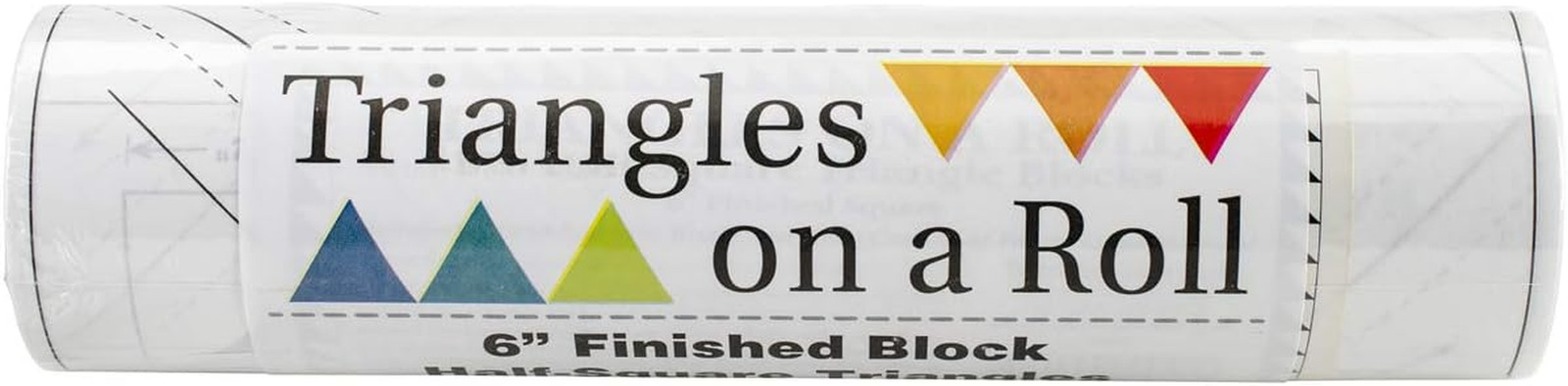 Triangles O Na Roll 6In Half Square 50Ft