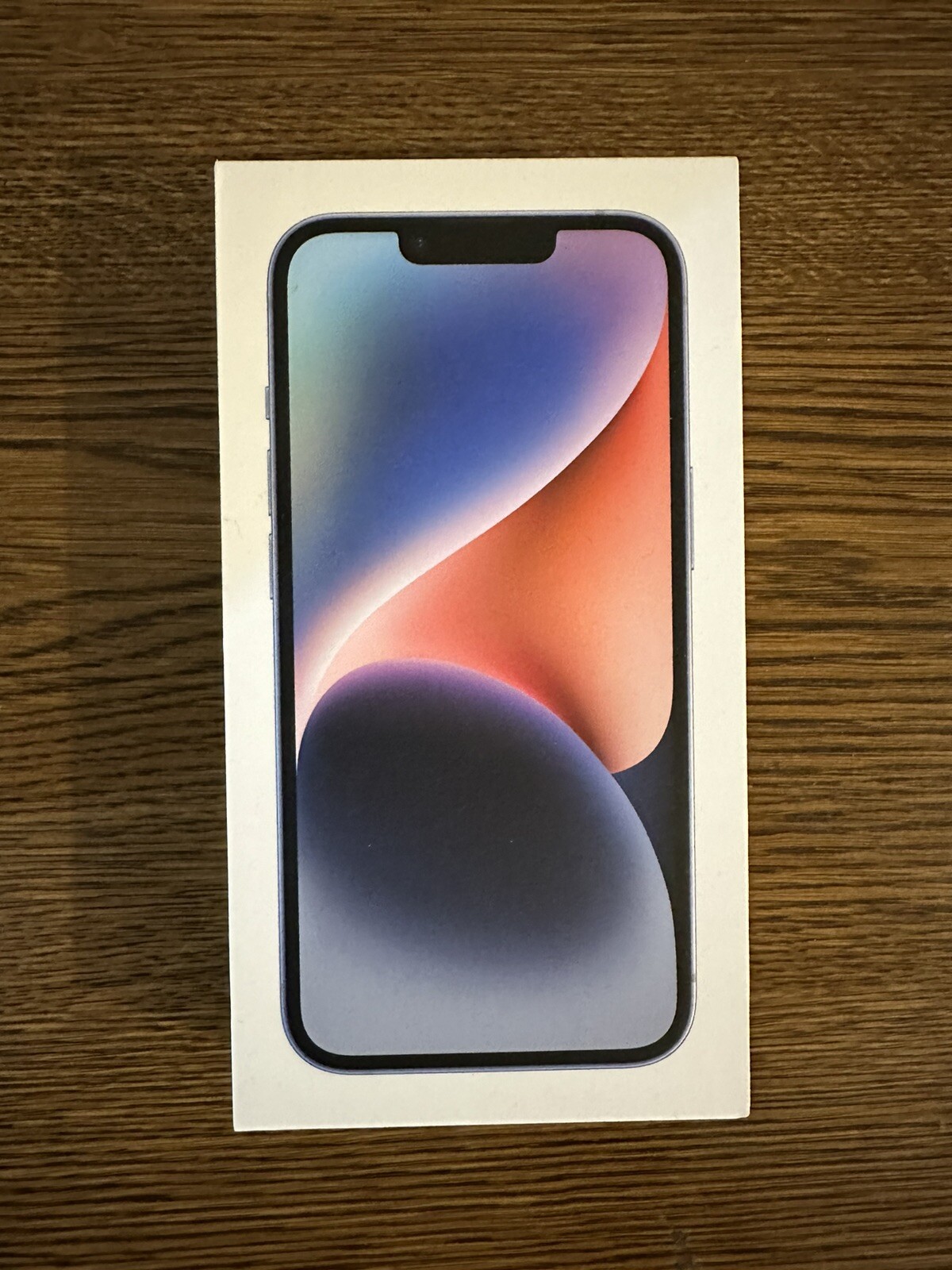 BOX ONLY Apple iPhone 14 Blue 128GB Box Only