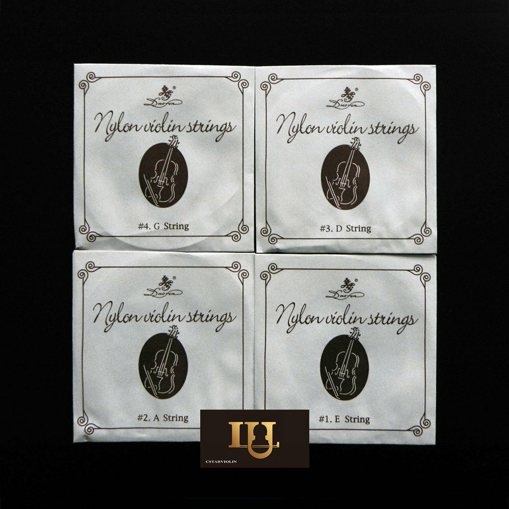 Violin Duofen Nylon Strings 2 Sets 4/4 Size- Medium Gauge - Free Shipping!!
