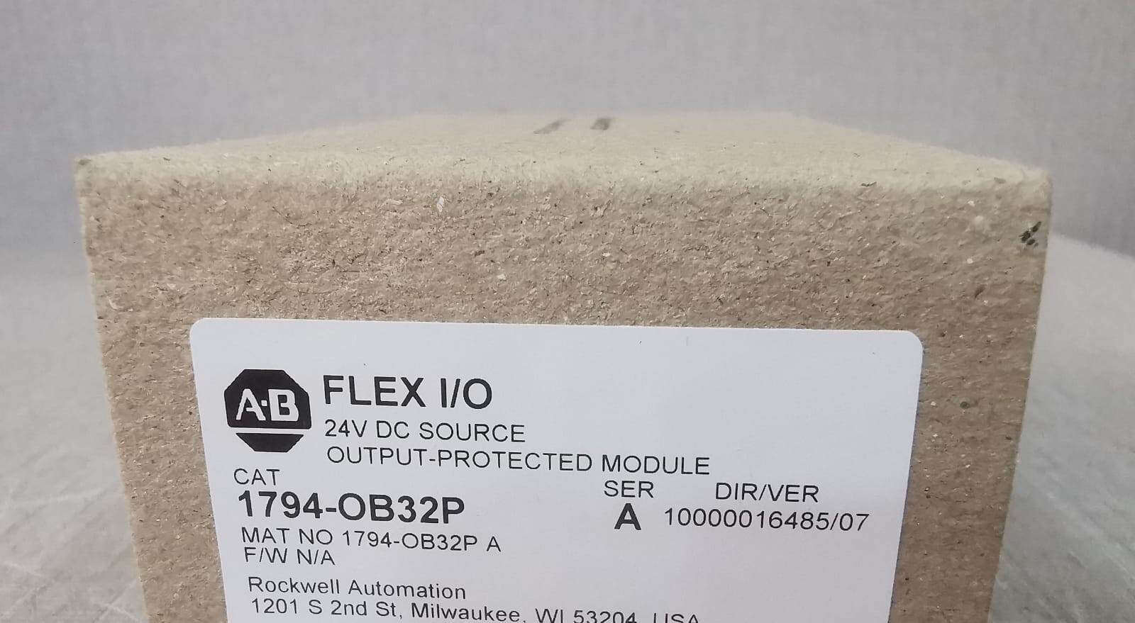 Allen-Bradley 1794-OB32P SER A Flex I/O 24V DC Output-Protected Module