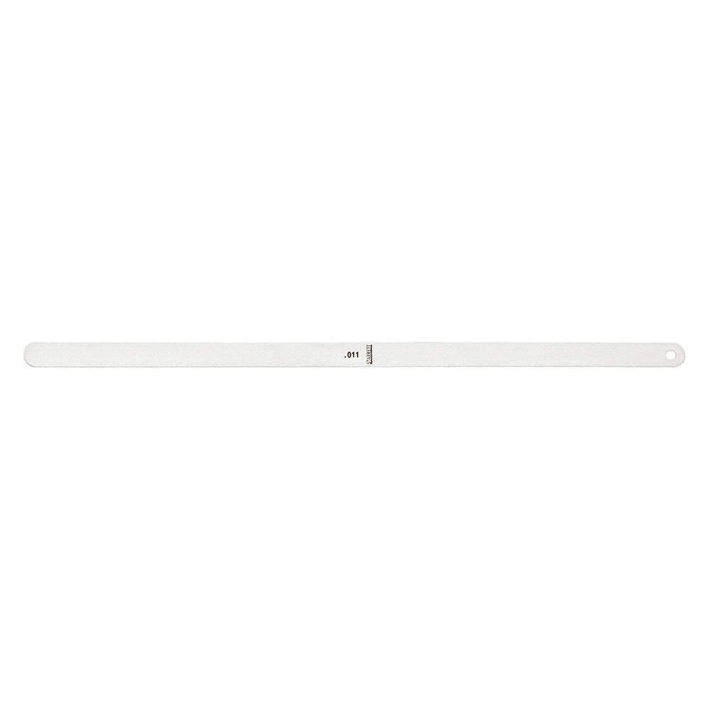 STARRETT 667-11 Thickness Gage,0.011 In,1/2 x 12 In 5UAE0