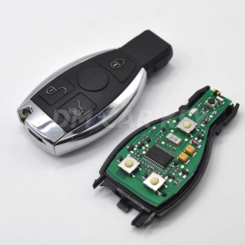 Smart car key fob 3/4button 315/434Mhz BGA NEC for For Mercedes Benz W203 W204 W