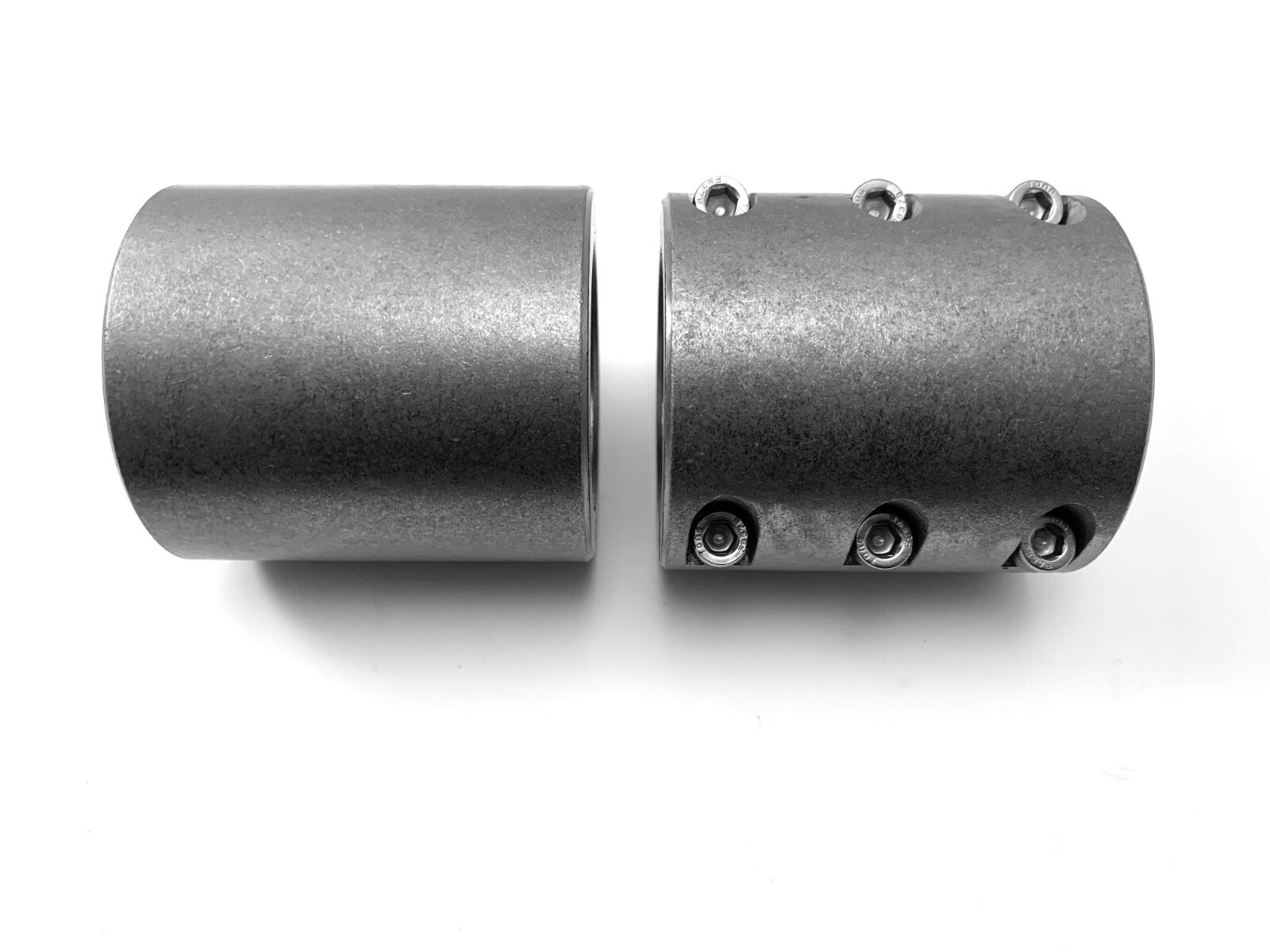 2 Steel bolt on tube clamps weld 1.75 1 3/4 universal roll cage mount cage Long