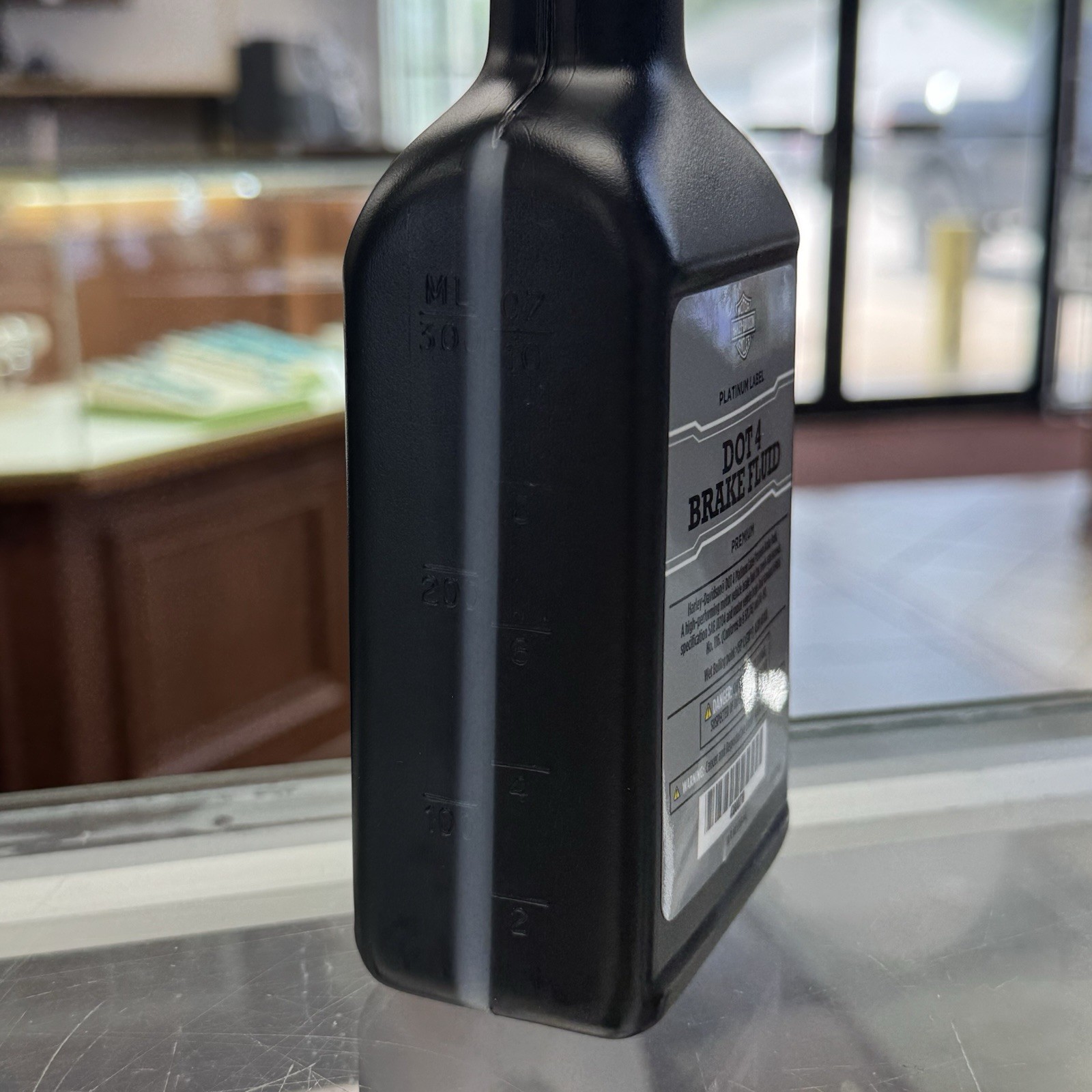 (SEALED) 12oz OEM Harley Davidson - "Platinum Label" Dot 4 Brake Fluid