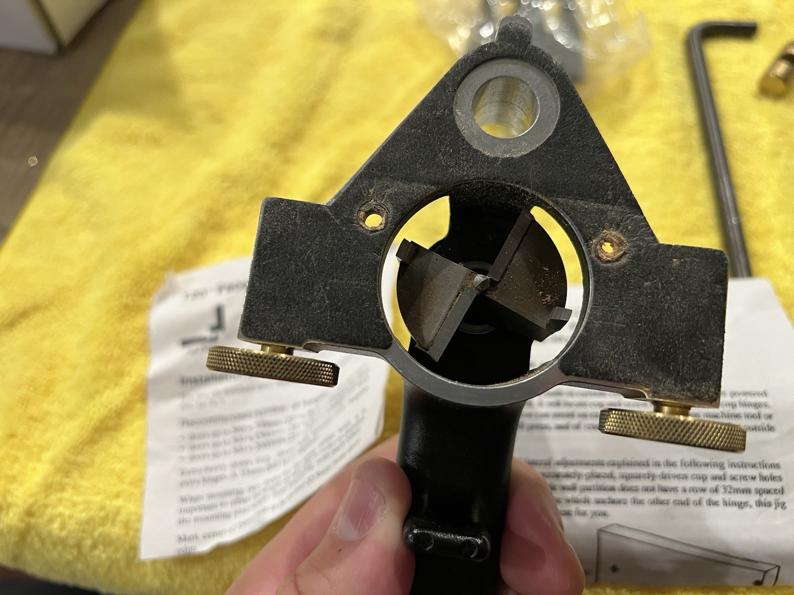 Veritas Hinge-Boring Jig 05J07.01 (6800)