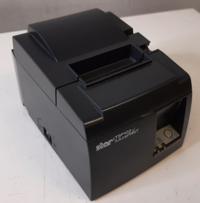 Star FuturePRNT TSP100 Thermal Receipt Printer USB Model - Power Tested