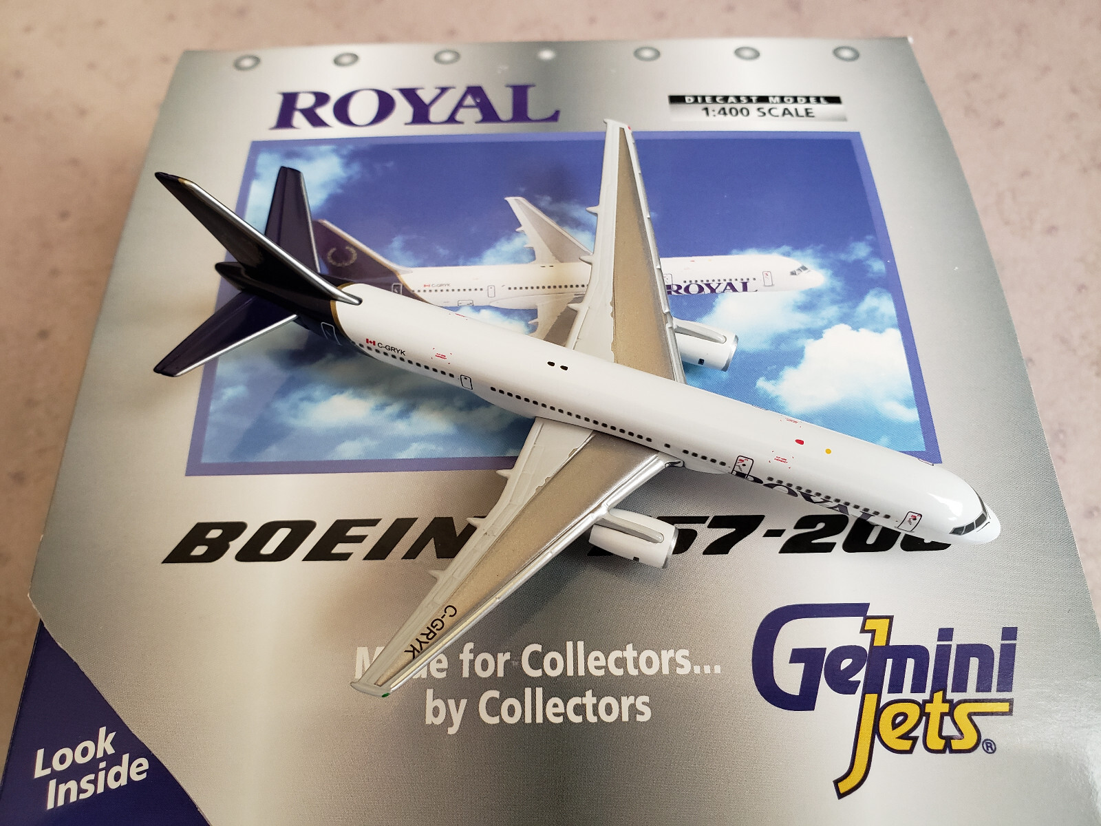 Gemini Jets 757-200 Royal Airlines C-GRYK in 1:400